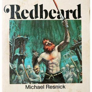 1969 Redbeard 1st Edition Sci-Fi Fantasy 1st Printing Vintage PB Resnick C95